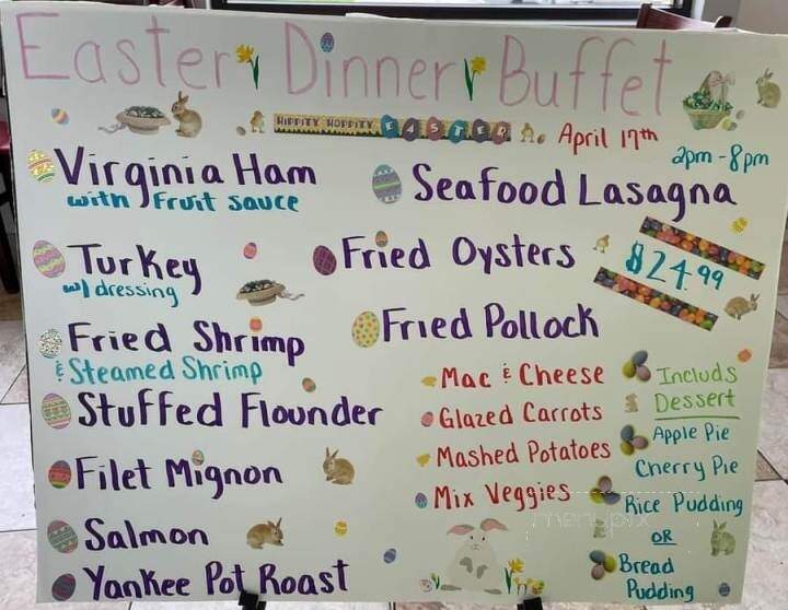 Rudy's Family Restaurant - Harrington, DE menu_pic