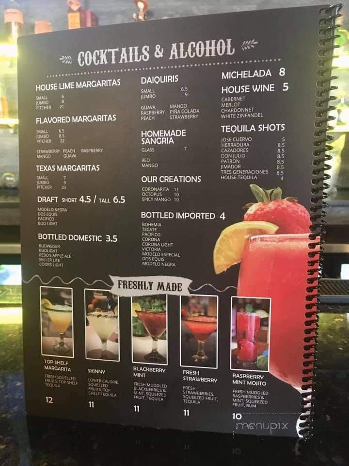 El Patron Mexican Grill - Elyria, OH menu_pic