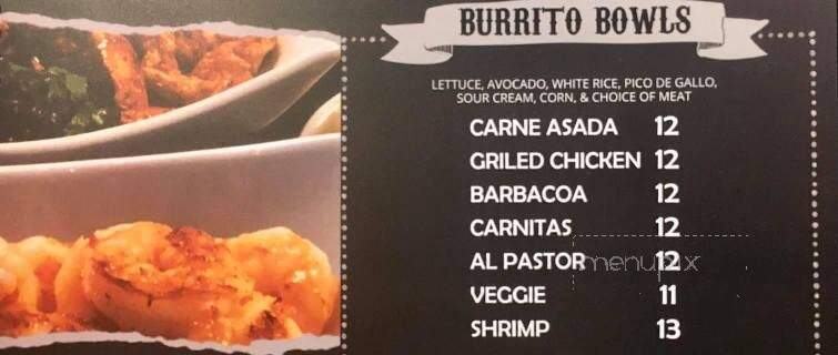 El Patron Mexican Grill - Elyria, OH menu_pic