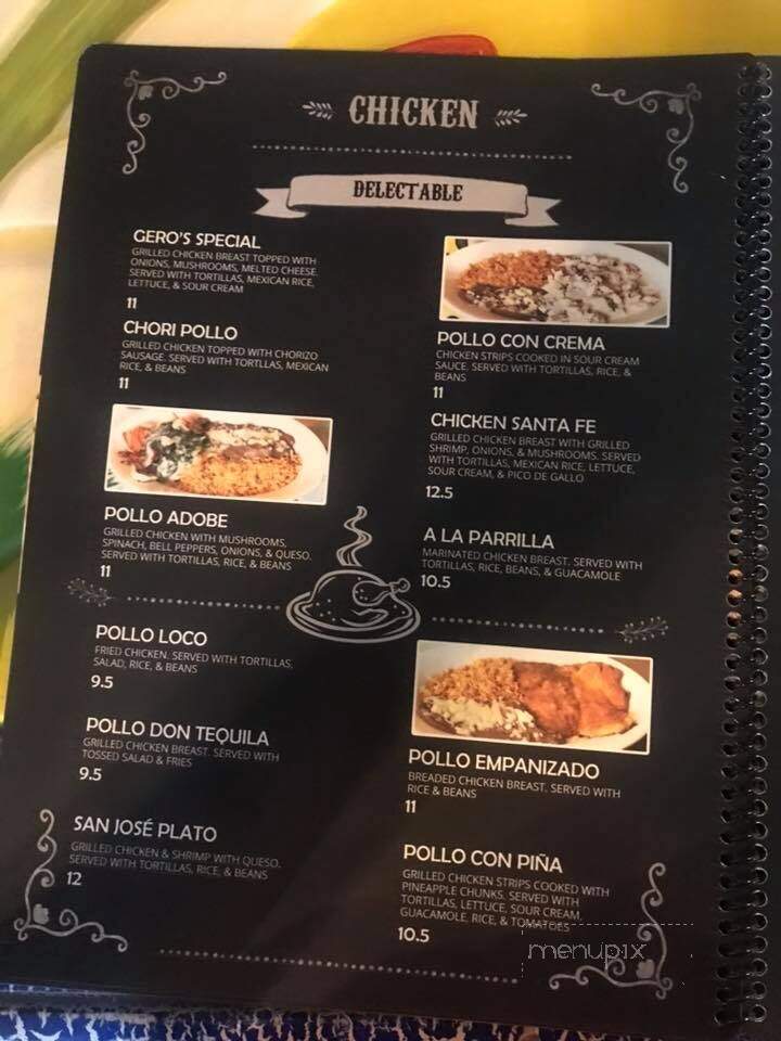 El Patron Mexican Grill - Elyria, OH menu_pic