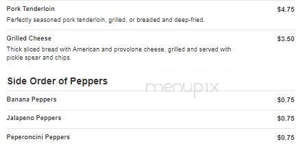 Lyle's Sportszone Pizza & Pub - Evansville, IN menu_pic