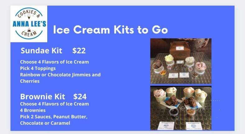 Anna Lee's Cookies & Cream - Mays Landing, NJ menu_pic