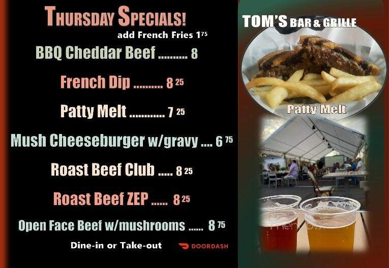 Tom's Bar & Grill - Royersford, PA