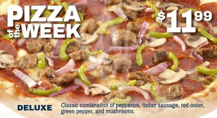 Cottage Inn Pizza - Hillsdale, MI menu_pic