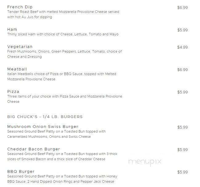 Big Chuck's Pizza Plus - Munith, MI menu_pic