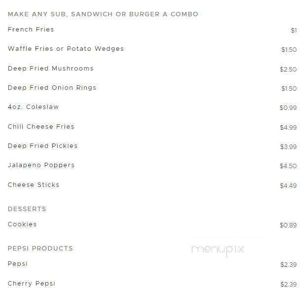 Big Chuck's Pizza Plus - Munith, MI menu_pic