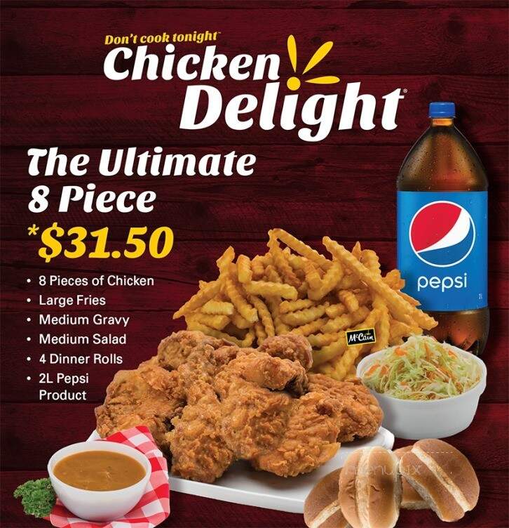 Chicken Delight - Selkirk, MB menu_pic