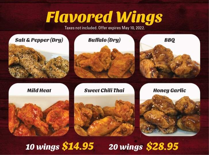 Chicken Delight - Selkirk, MB menu_pic