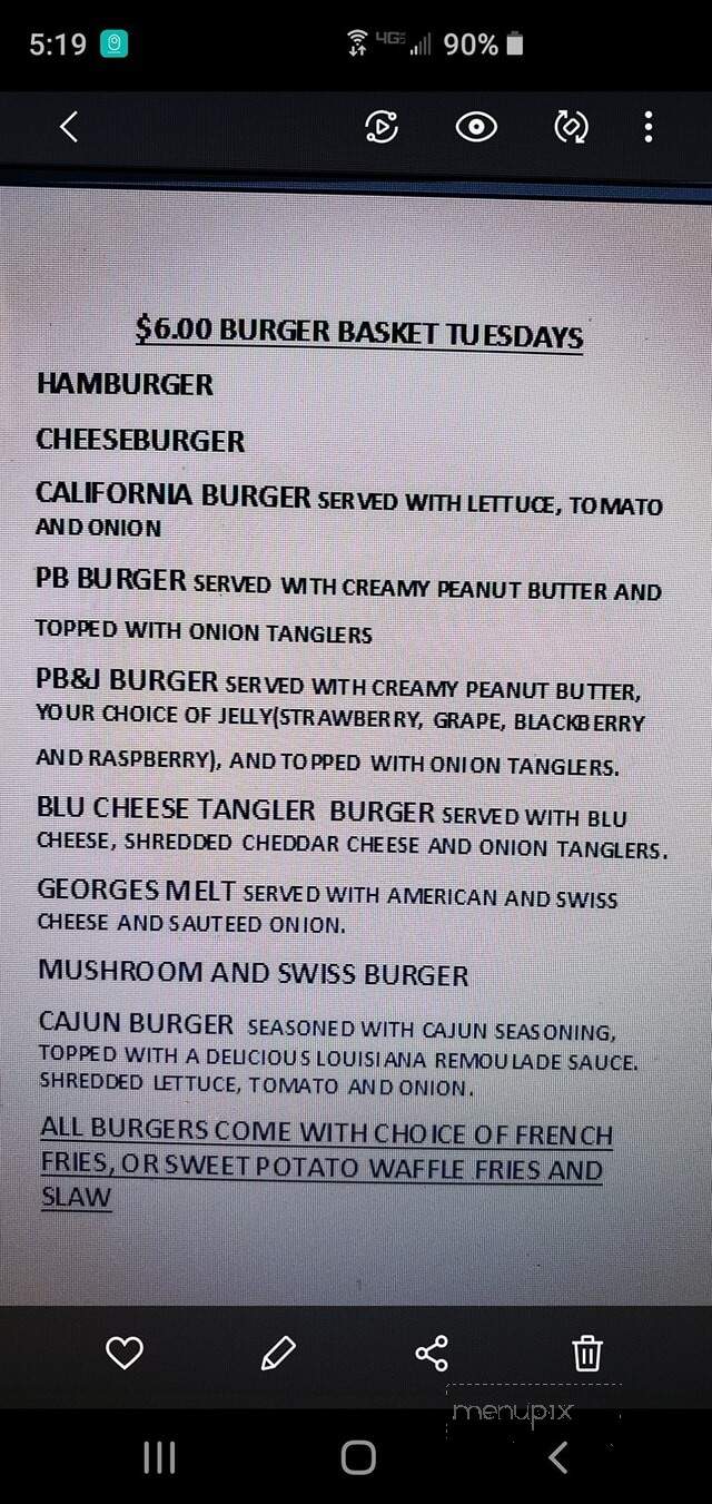 Georges Of Geneva - Geneva, MN menu_pic