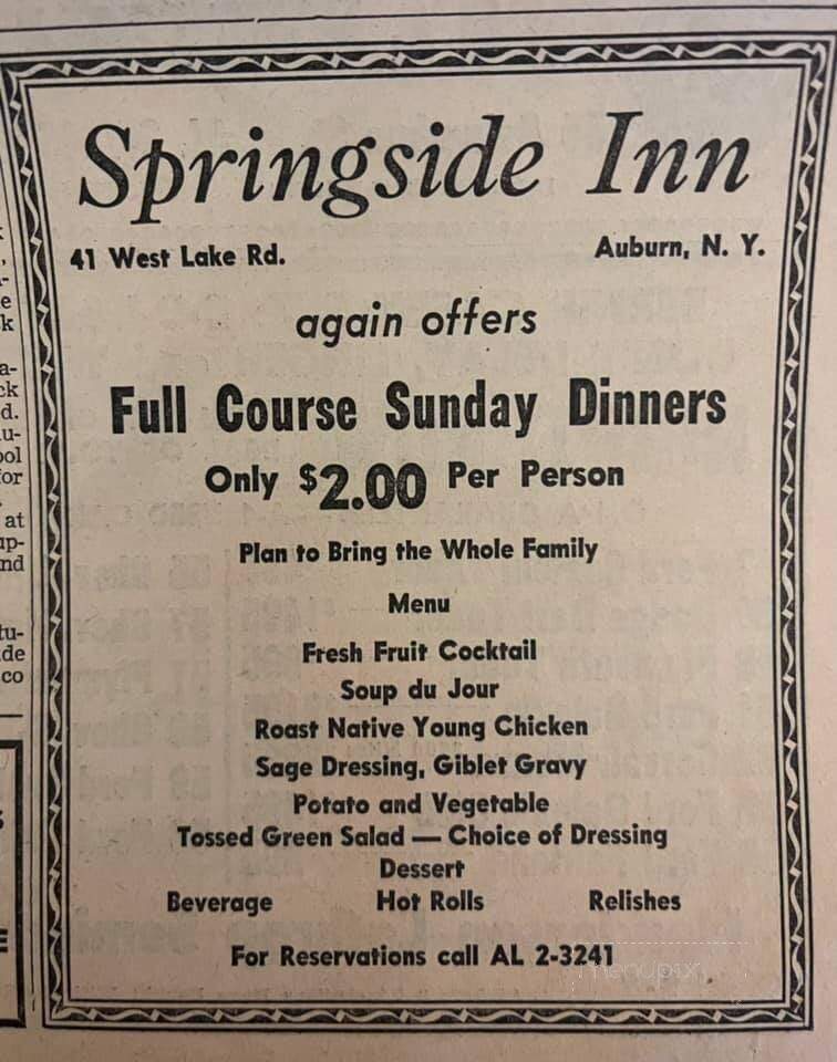 Springside Inn - Auburn, NY