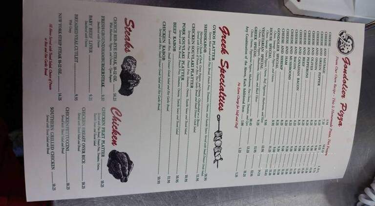 Gondolier Pizza - Ocoee, TN menu_pic