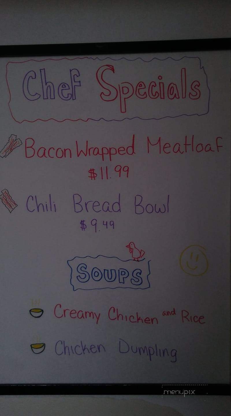 Charcoal Grill - Burlington, WI menu_pic