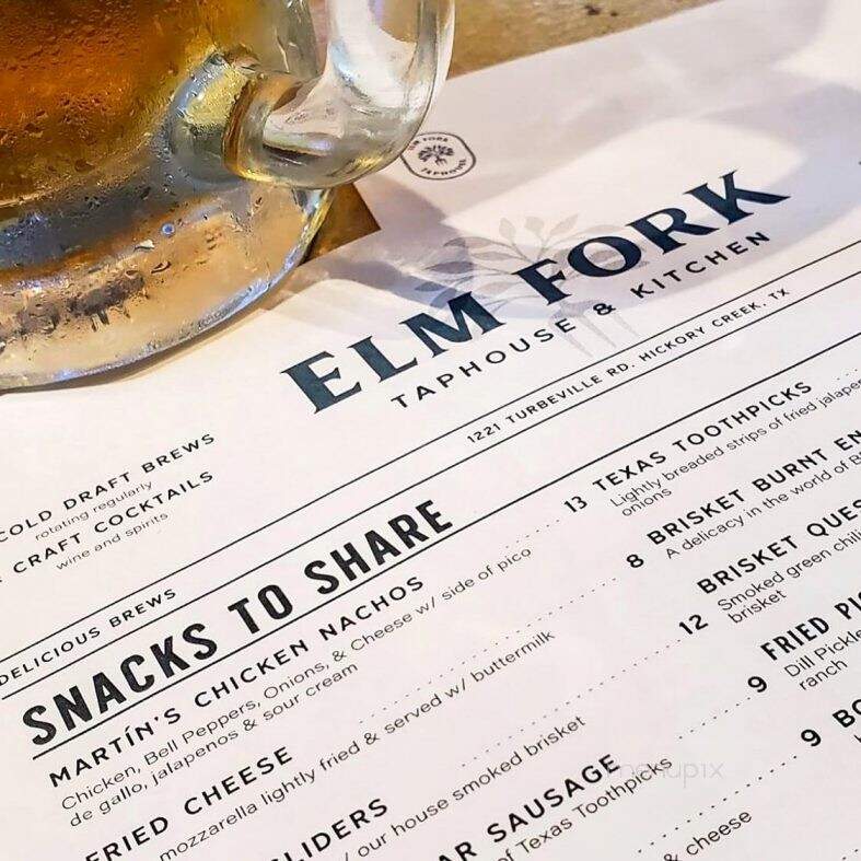Elm Fork Taphouse & Kitchen - Hickory Creek, TX