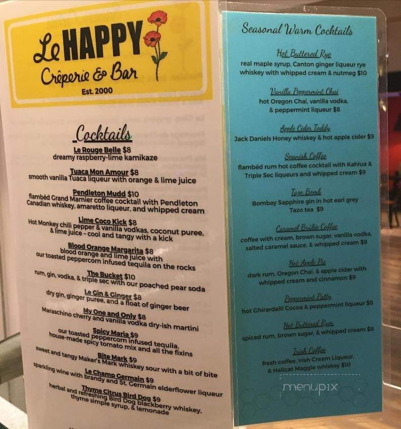 Le Happy Creperie & Bar - Sandy, OR