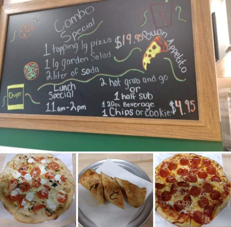 Cosentino Pizzeria - Rootstown, OH menu_pic