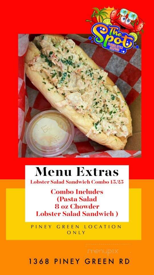 The Spot Florida Style Seafood - Jacksonville, NC menu_pic