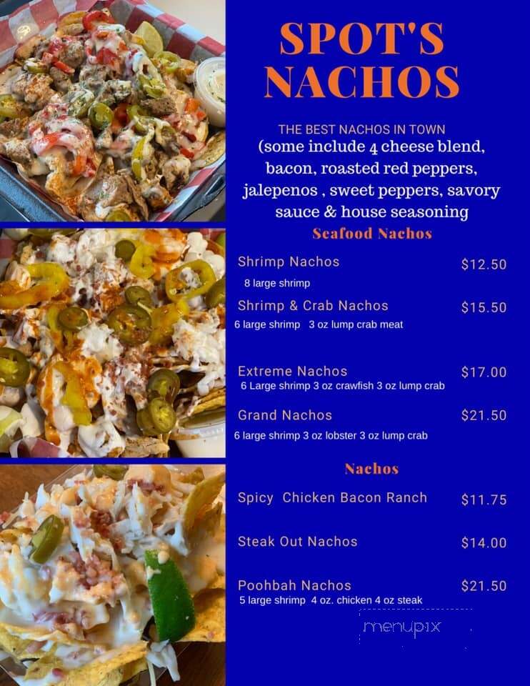 The Spot Florida Style Seafood - Jacksonville, NC menu_pic