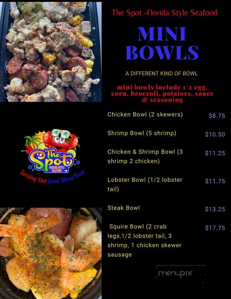 The Spot Florida Style Seafood - Jacksonville, NC menu_pic