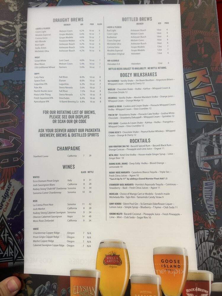 Rock & Brews - Corning, CA menu_pic