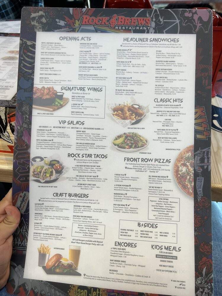 Rock & Brews - Corning, CA menu_pic