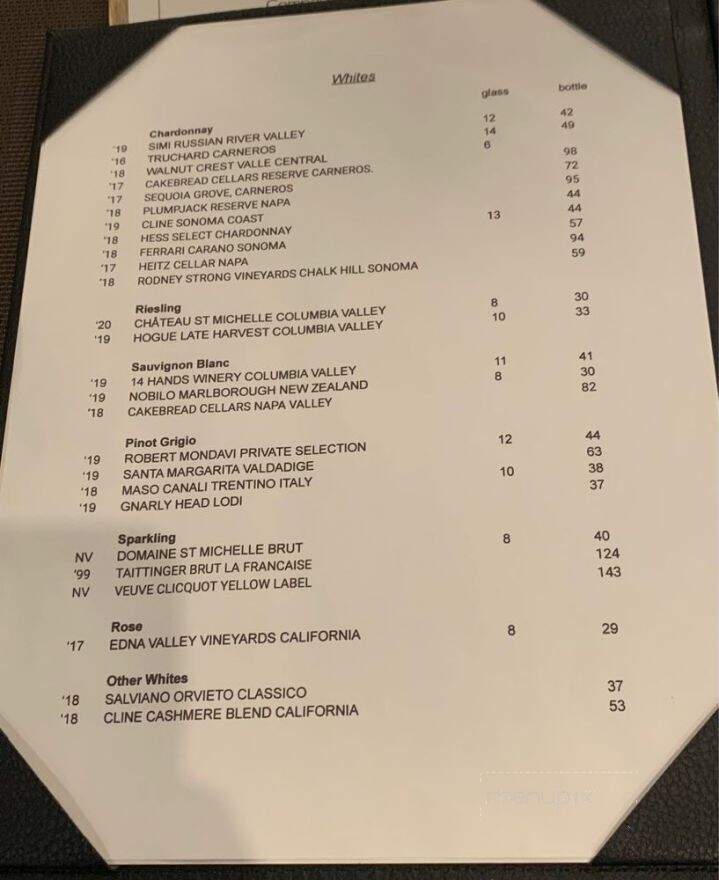 The Putnam Room - Cookeville, TN menu_pic