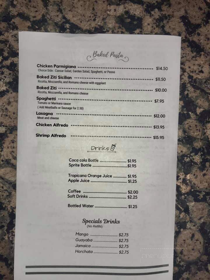 Paco's Pizza & Pasta - Manchester, TN menu_pic