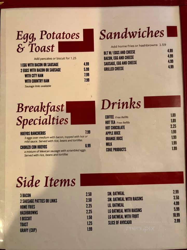 Paco's Pizza & Pasta - Manchester, TN menu_pic