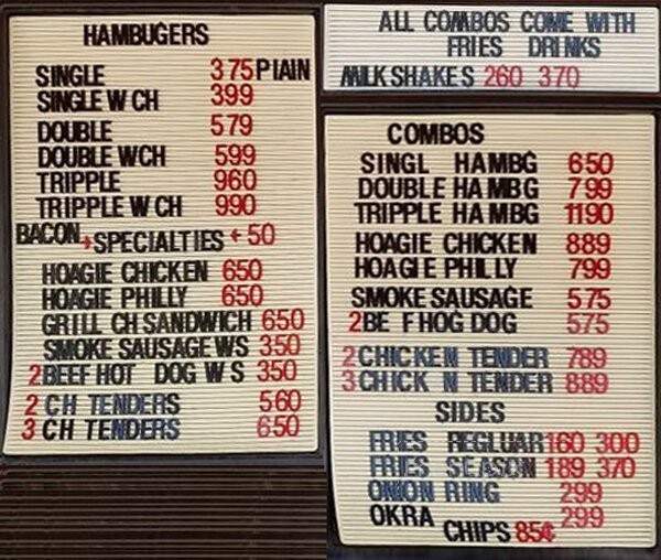 Lot-A-Burger - Memphis, TN menu_pic