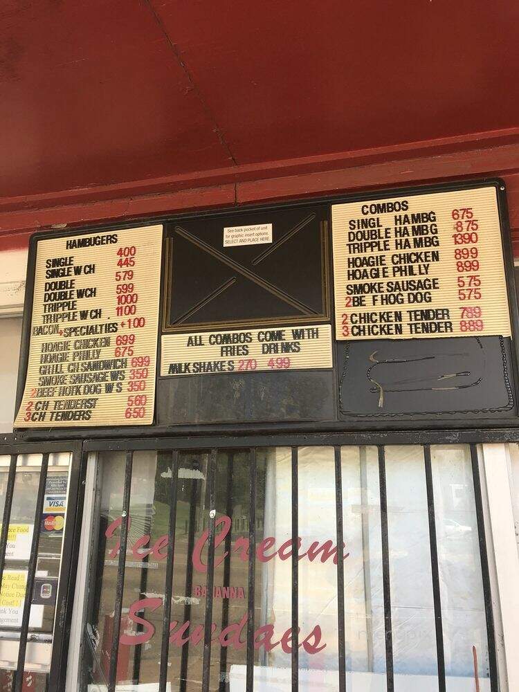 Lot-A-Burger - Memphis, TN menu_pic