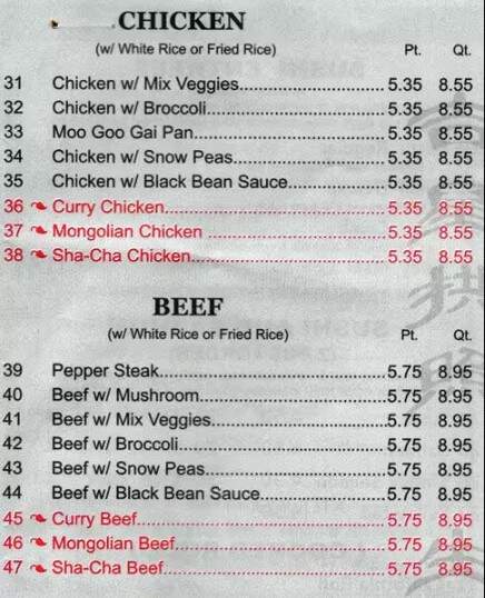 Rice Bowl 1 - Denver, NC menu_pic