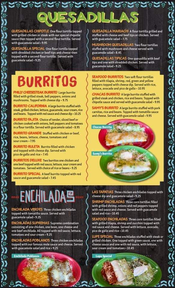 El Azteca - Ames, IA menu_pic