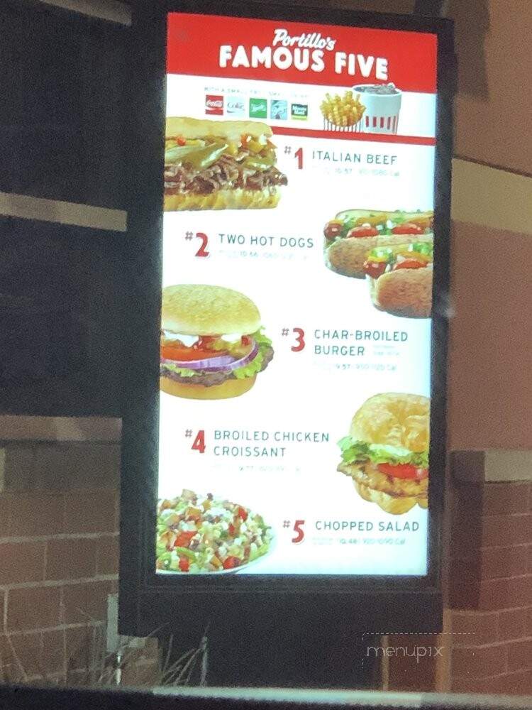 Portillo's - Tempe, AZ menu_pic