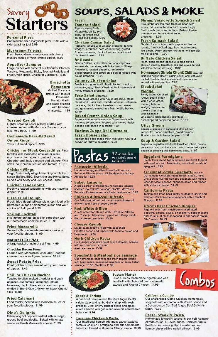 Carmella's Cafe - New Hartford, NY menu_pic