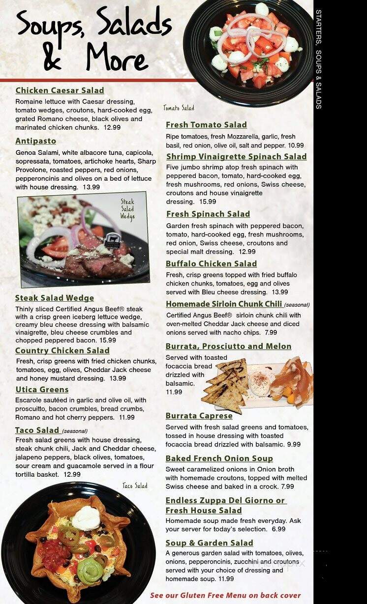 Carmella's Cafe - New Hartford, NY menu_pic