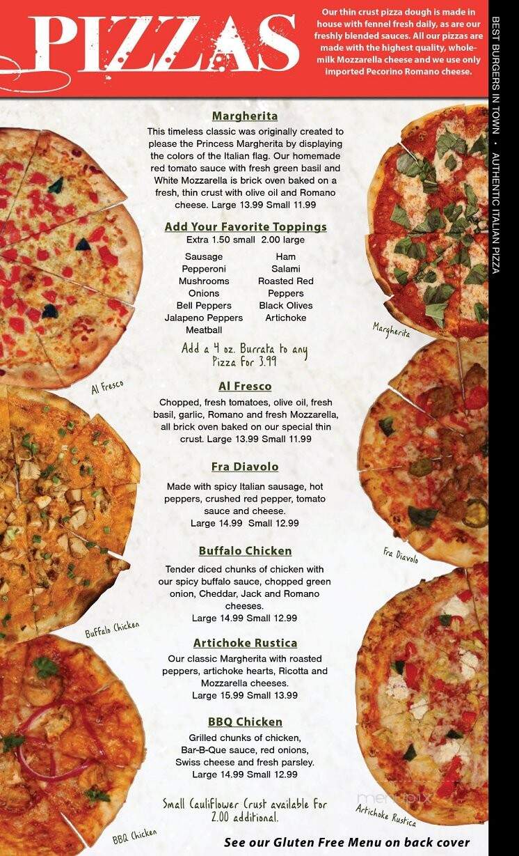 Carmella's Cafe - New Hartford, NY menu_pic