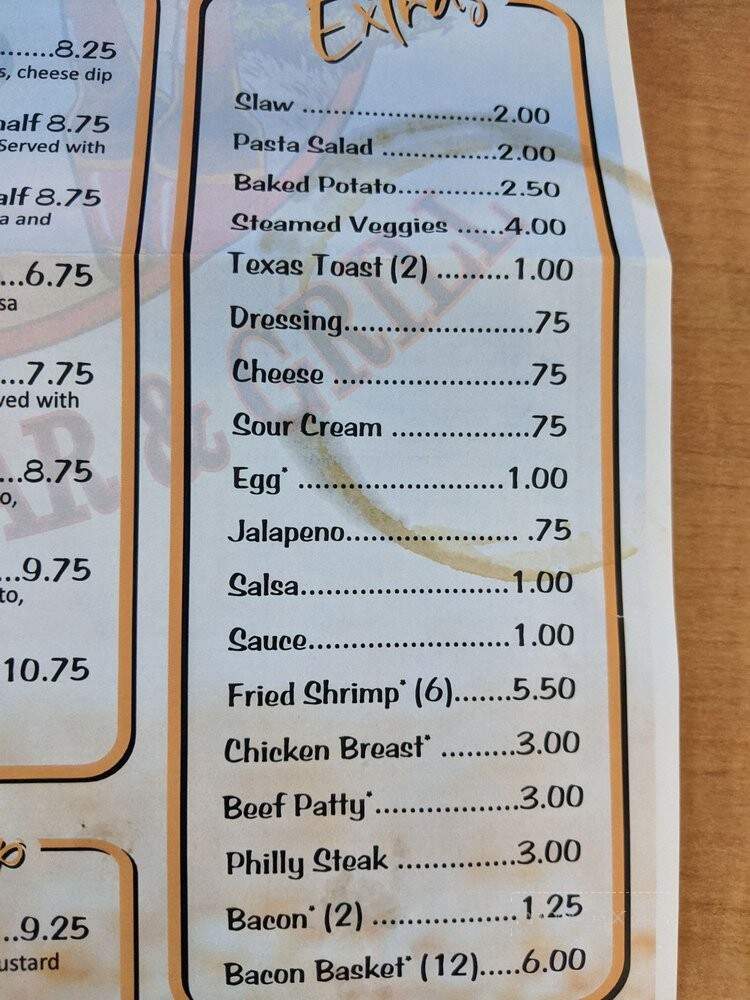 Hammer's Goodtime Emporium - Atlanta, GA menu_pic