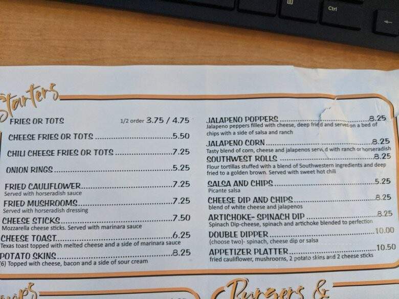 Hammer's Goodtime Emporium - Atlanta, GA menu_pic