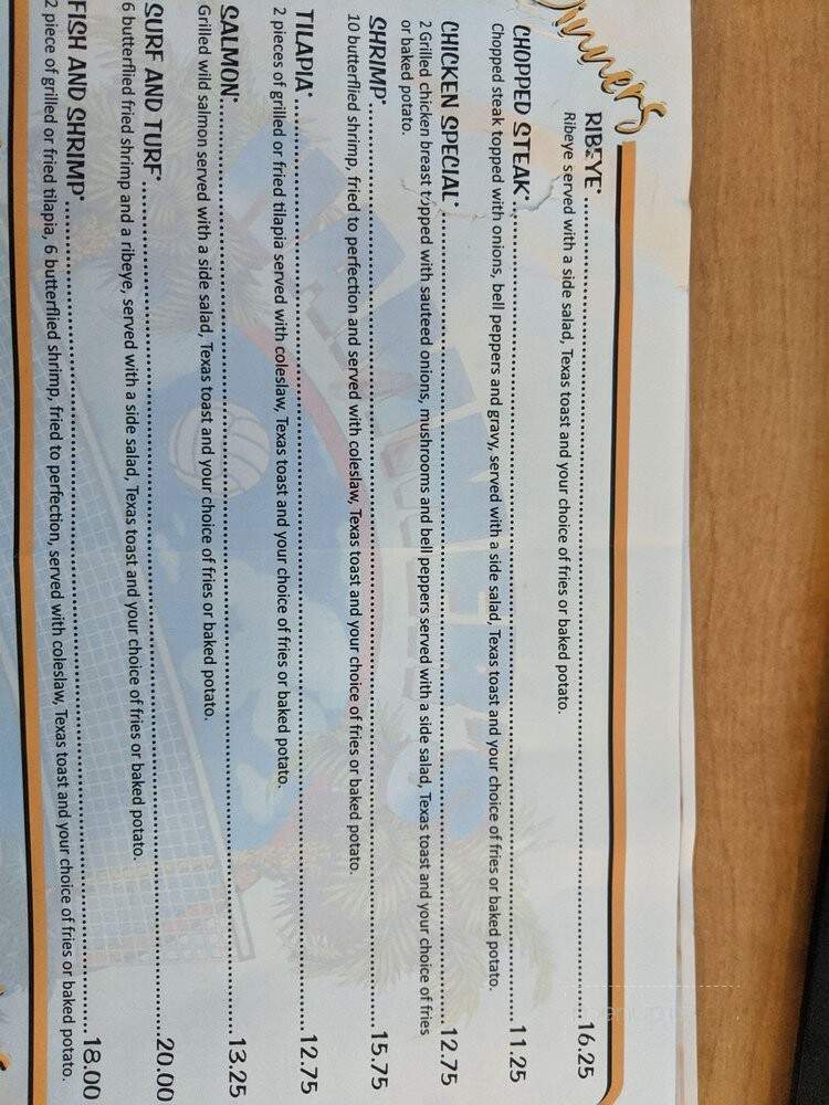 Hammer's Goodtime Emporium - Atlanta, GA menu_pic