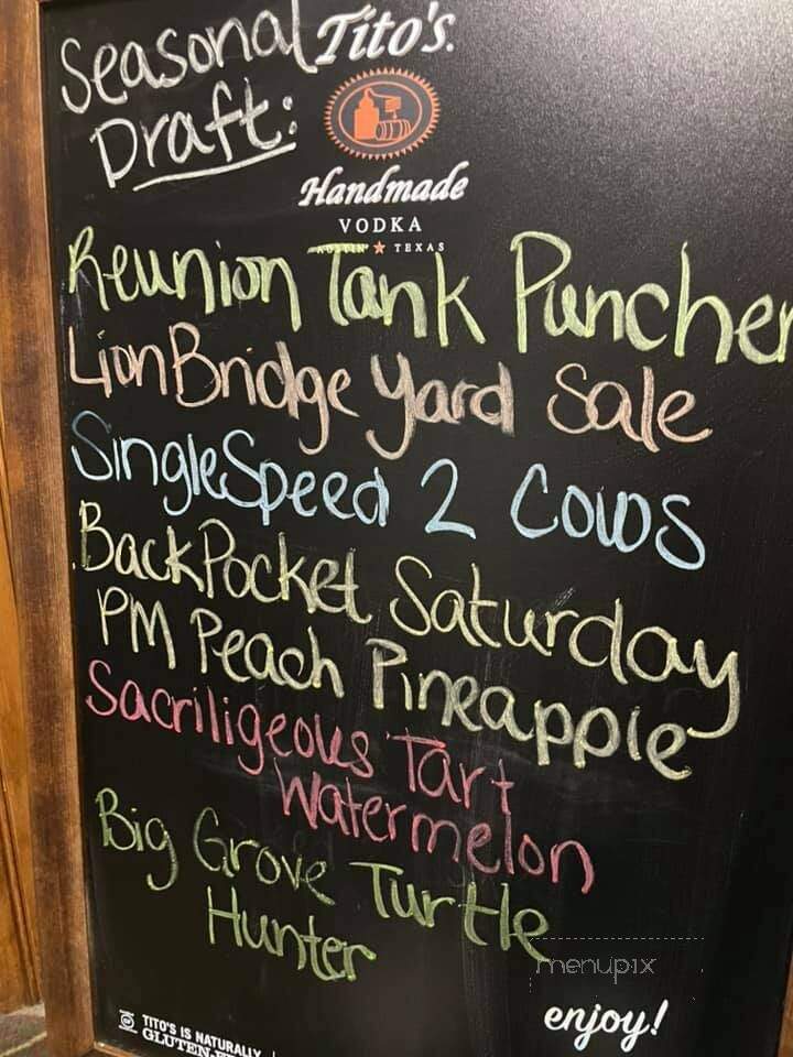 Irish Democrat - Cedar Rapids, IA menu_pic