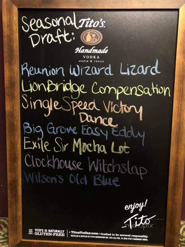 Irish Democrat - Cedar Rapids, IA menu_pic