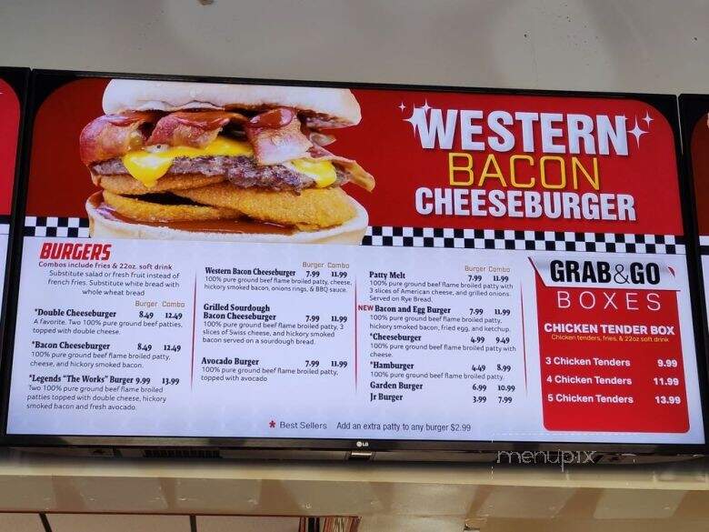 Legends Burgers - Rancho Cucamonga, CA menu_pic