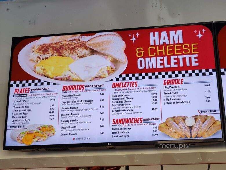 Legends Burgers - Rancho Cucamonga, CA menu_pic