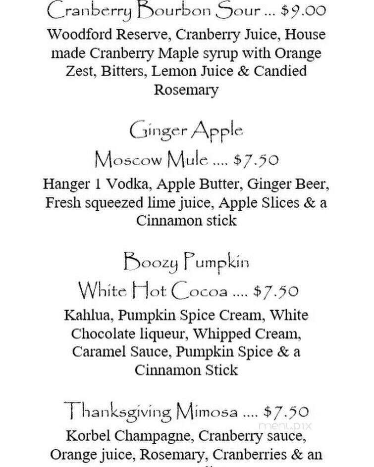 Dinucci's Italian Dinners - Valley Ford, CA menu_pic