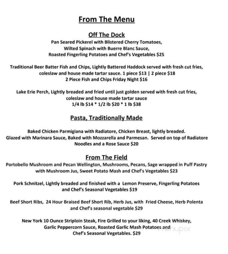 Debb's Cuisine On Queen - Dunnville, ON menu_pic
