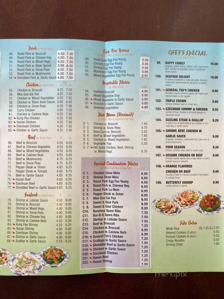 New China Buffet - Mentor-on-the-Lake, OH menu_pic