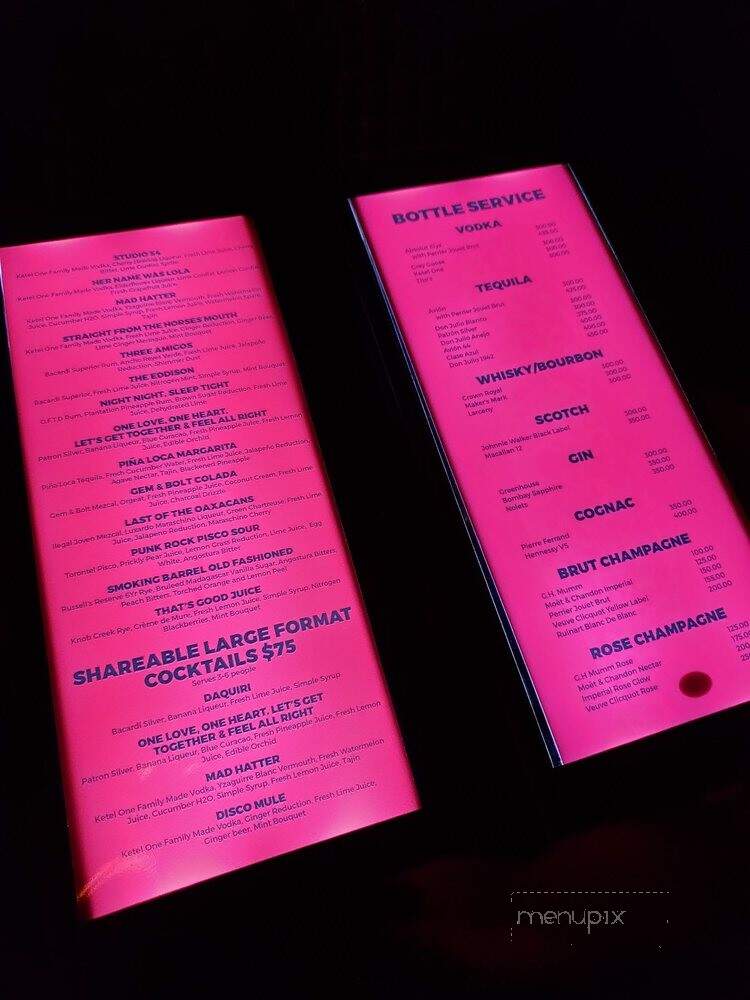 The Tipsy Alchemist - Dallas, TX menu_pic