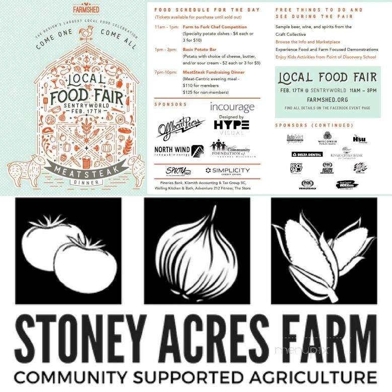Stoney Acres Farm - Athens, WI menu_pic