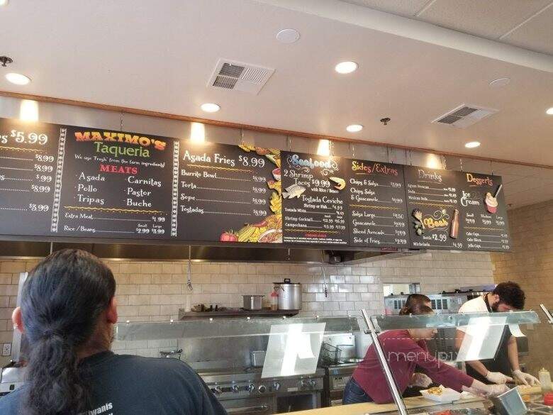 Maximo's Taqueria - Porterville, CA menu_pic