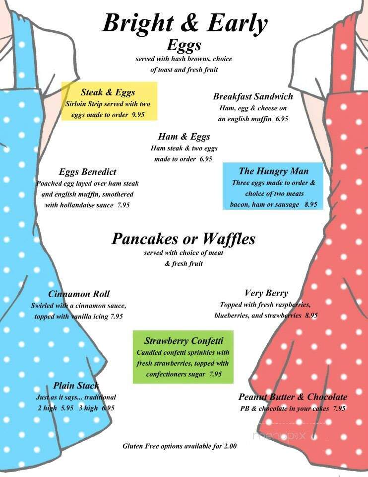 Skinny Vics - West Bend, WI menu_pic