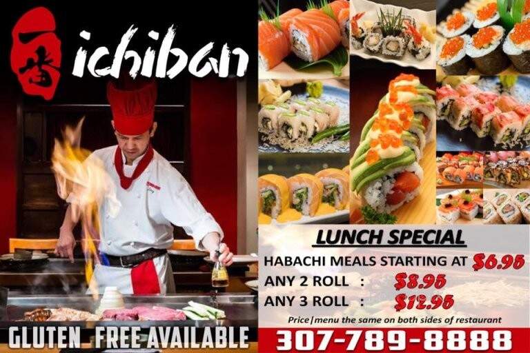 Ichiban Japanese Steakhouse - Evanston, WY menu_pic